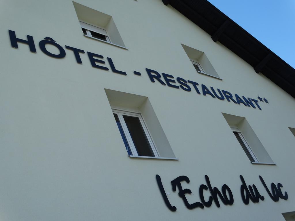 Hotel Restaurant L Echo Du Lac Gérardmer Kültér fotó