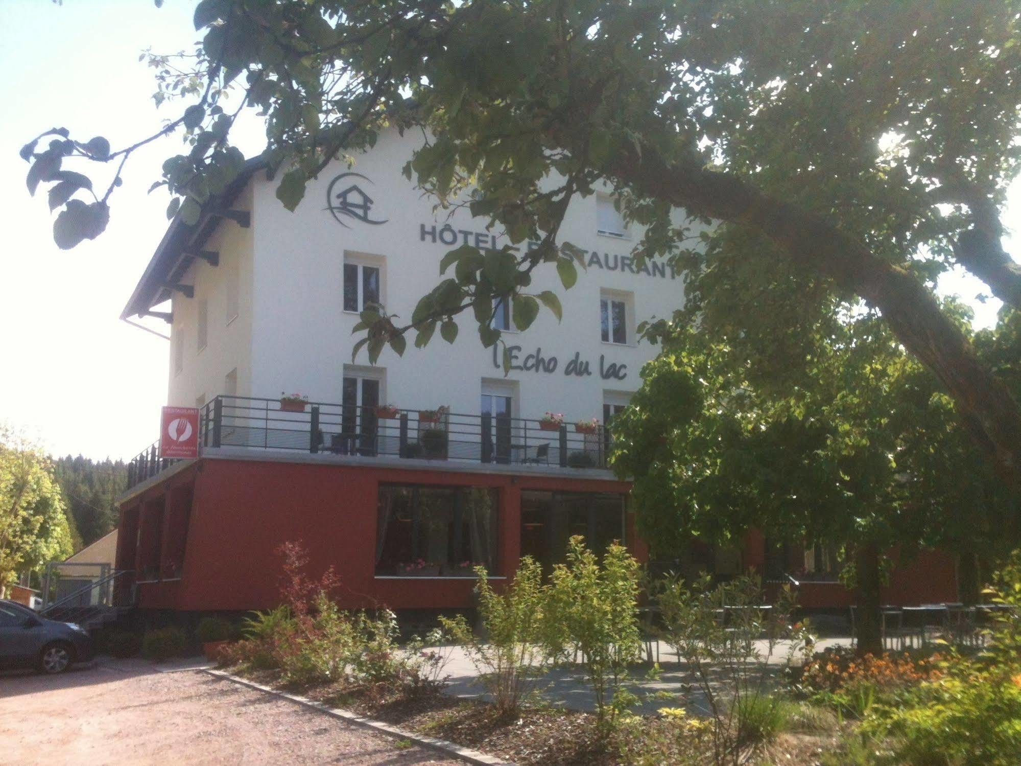 Hotel Restaurant L Echo Du Lac Gérardmer Kültér fotó